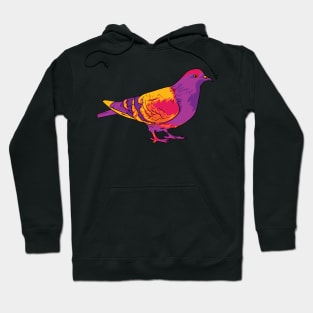 Rainbow Pigeon Hoodie